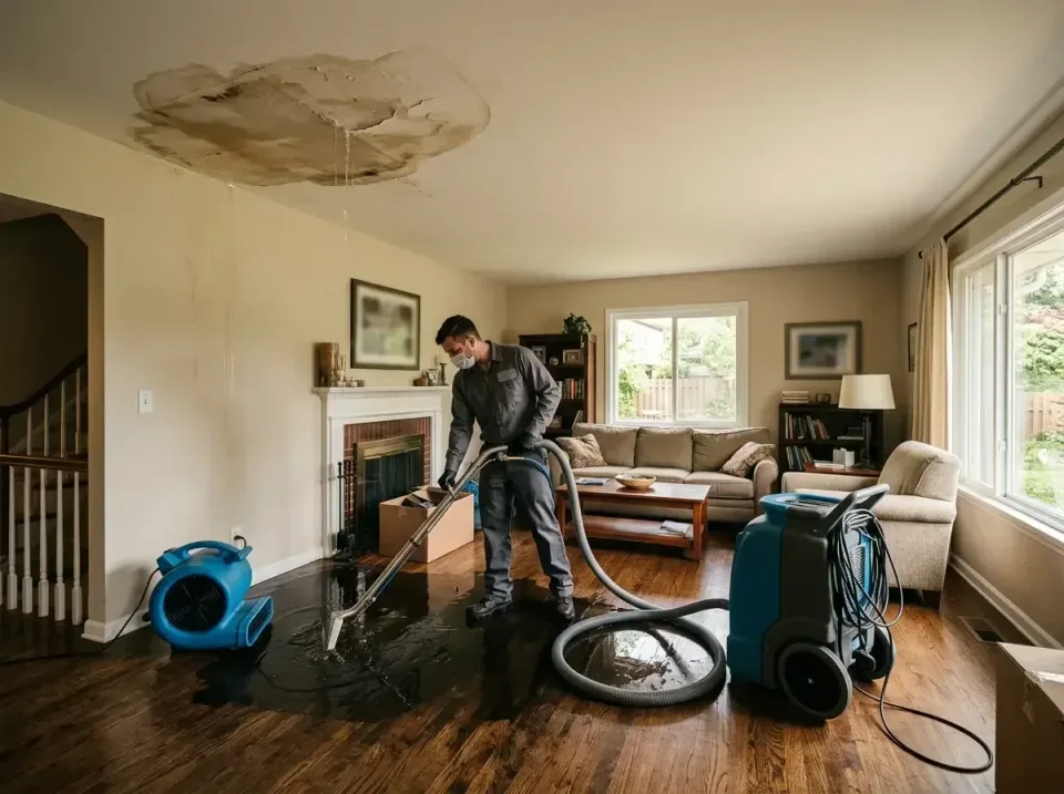 attic-pipe-burst-ceiling-drip-008 — frequently asked questions, Water Damage Restoration & Carpet Care in Addis, LA